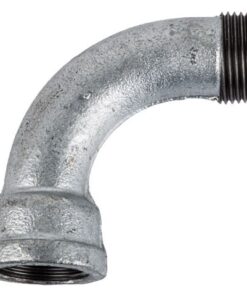Galvanised M/F Bend - 150mm