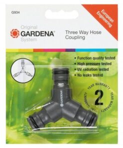 GARDENA 3-Way Y Coupling