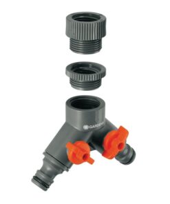 GARDENA - Twin Tap Connector - All Sizes Included