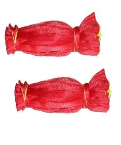 Gardening Red Net Platic Bags 12pc (60cm)