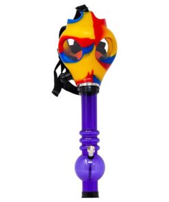 Gas Mask Bong - Rasta