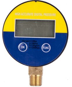 GAV Pressure Gauge 63mm 1/4 Lower Digital