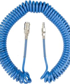 GAV Spiral Polyp Hose 12M x 8mm with Quick Couplers Bx15Pu12-5