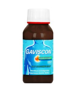 Gaviscon 300ml, Acid Reflux, Heartburn Medication, Liquid Peppermint