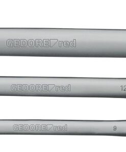 Gedore Red Combination Ratchet Spanner Set - 12 Piece