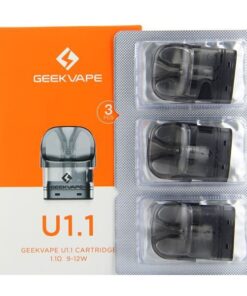 Geekvape U1.1 Ohm Cartridge Pod - 3 Pieces