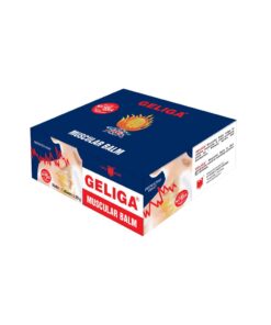 GELIGA(x12) - Anti-inflammatory Muscle and Joint Balm, with repeated heat.