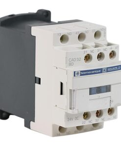 General Purpose Relay, CAD32 Series, Power, 3PST-NO, DPST-NC, 24 VDC, 10 A