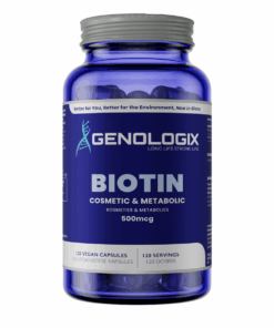 Genologix - Biotin 500mcg 120 Servings x 120 Capsules