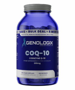 Genologix - CoQ10 - 300mg Bulk (180 Servings x 180 Capsules)