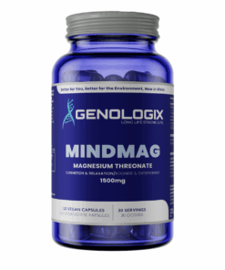Genologix - MindMag (Mag L-Threonate) 1500mg (30 servings x 120 capsules)