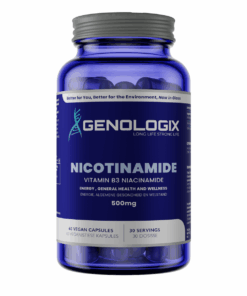 Genologix - Nicotinamide (Niacinamide) 500mg (30 servings x 60 caps)