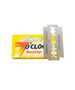 Gillette 7 Oâclock Double Edge Safety Razor Blades