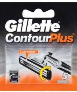 Gillette Contour Plus Cartridges 5's