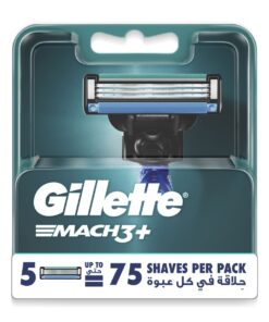 Gillette Mach3+ Blades Refill x5