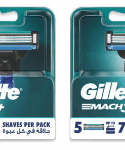 GILLETTE Mach3+ Shaving Blade Refills - 10 Catridge Pack