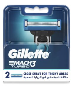 Gillette Mach3 Turbo 3D Blades Refill - x2