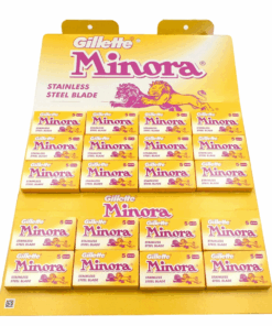 Gillette Minora Double Edge Blades 100 Blades 20 x 5