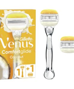 Gillette Venus Comfortglide Coconut Plus Olay + 1 Women's Razor Blade