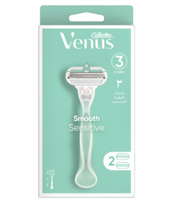 Gillette Venus Smooth Sensitive Handle + 2 Razor Blades
