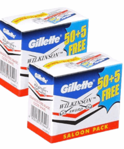 Gillette Wilkinson Sword Double Edge Razor Blades 110 Blades