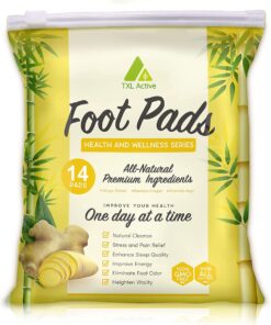 Ginger Foot Pads, 14 Pads - Improves Sleep Quality, Highly Effective