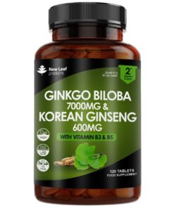 Ginkgo Biloba Complex Tablets 2 Months Supply