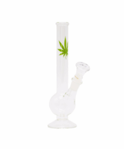 Glass Bong â Weed Leaf