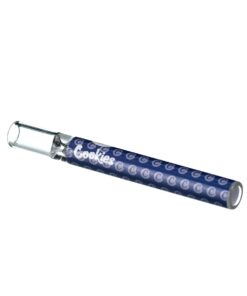 Glass Taster Pipe cookies Logo - Navy
