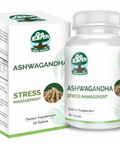 Go Earth Ashwagandha - Stress Management - 60 Tablets