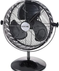 Goldair 12" metal desk fan