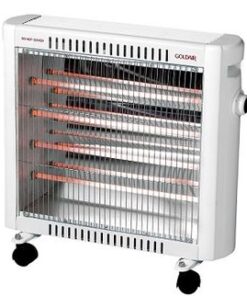 Goldair 4 Bar Mobile Quartz Heater - White
