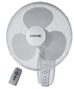 Goldair - 40cm Wall Mount Fan With Remote - White