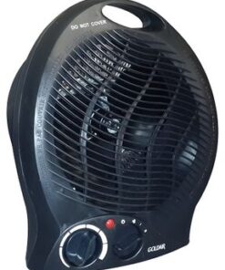 Goldair - Fan Heater Upright - White -GFH-2000A - Black
