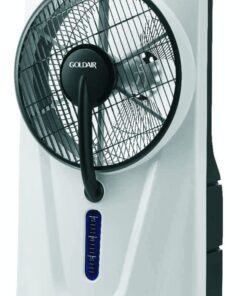 Goldair Rechargeable Mist Box Fan GMBFR-6112:Cool Comfort with Remote & LED