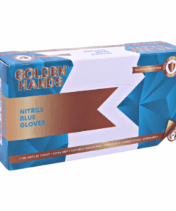 Golden Hands Nitrile Powder Free Gloves 100s - L