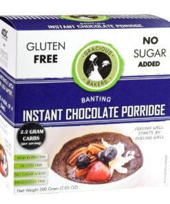 Gracious Bakers - Instant Chocolate Porridge 600g - 3 x 200g