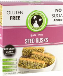 Gracious Bakers - Seed Rusks 750g - 3 x 250g