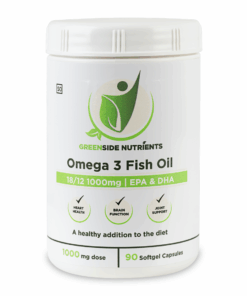 Greenside Nutrients Omega-3 High Potency Fish Oil 1000mg
