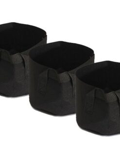 Grow Bags Aeration Fabric Pots With Handles - 3 Pack