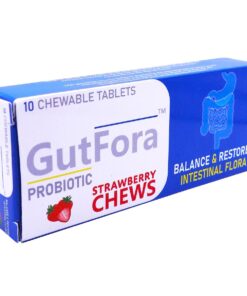 Gutfora Probiotic Strawberry Chews - 10's