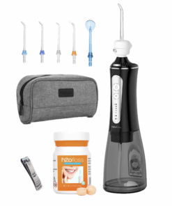 H2Ofloss Model HF P11 Water Flosser Oral Irrigator with Freshening Tablets