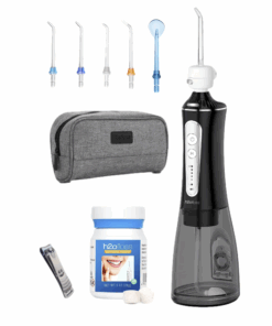 H2Ofloss Water Flosser Oral Irrigator with Whitening Tablets