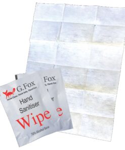 Hand or Surface Alcohol santizing wipes - Box of 1000