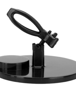 Hands-Free Anti-Spill DIY Nail Polish Bottle Holder Stand - Black