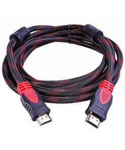 HDMi Cable Braided 3m - Black & Red