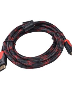 HDMI Cable - Braided HDMI to HDMI Cable 3m - Black & Red