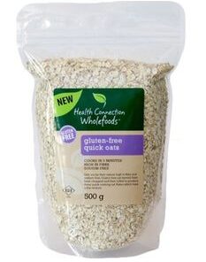 Health Connection Wholefoods Gluten Free Quick Oats - 500g