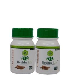 Healthy Life Cinnamon Capsules - 60's x 2 Pack