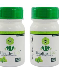 Healthy Life Holy Basil/ Tulsi Capsules 60's x 2 Pack